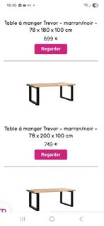 Salle a manger Table + 8 chaises, Enlèvement, Comme neuf