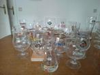bierglazen : 6 Ciney, 6 Hoegaarden, 6 kriek, ..., Ophalen, Zo goed als nieuw