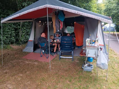 Vouwwagen / campingkar Alpenkreuzer in goede staat, Caravans en Kamperen, Vouwwagens, Alpenkreuzer, tot en met 4, Meerkleurig