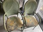 2 chaises en rotin, Ophalen, Rotan