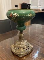 Ancien pied de lampe à pétrole à restaurer pas de vis usé, Antiek en Kunst, Ophalen of Verzenden