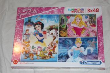 Puzzels boordevol prinsessen beschikbaar voor biedingen