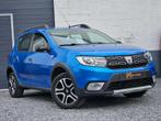 Dacia Sandero Euro 6 * Stepway * Camera * (bj 2018), Auto's, Dacia, Stof, Gebruikt, Zwart, Blauw
