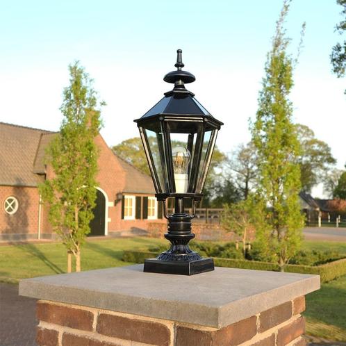 Tuinlamp zeskant Abbekerk - 62 cm, Tuin en Terras, Buitenverlichting, Nieuw, Staande lamp, Aluminium, Led, Ophalen of Verzenden