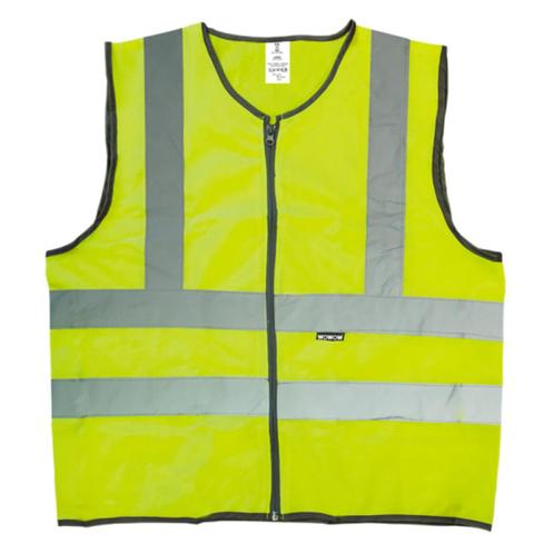 Wowow Mesh reflecterend jasje met rits - XXL - PROMO!, Fietsen en Brommers, Fietsaccessoires | Fietskleding, Nieuw, Dames, Heren