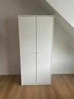 IKEA KLEPPSTAD kledingkast – wit, 79176 cm, Ophalen, Meerdere deuren, 50 tot 100 cm, Zo goed als nieuw