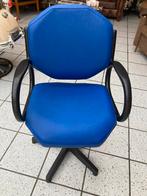 Dames kapper stoel, Ophalen, Zo goed als nieuw, Blauw, Eén