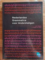 Nederlandse grammatica voor anderstaligen, Ophalen, Zo goed als nieuw, A. Pescher-ter Meer; A.M. Fontein