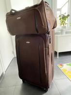 Samsonite - Bagagesets, Handtassen en Accessoires, Tassen | Reistassen en Weekendtassen, Ophalen, Gebruikt, Bruin, Uitschuifbare handgreep