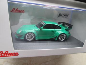 1:43 Schuco Pro. R 43 Rauh Welt RWB Porsche 993 grün beschikbaar voor biedingen