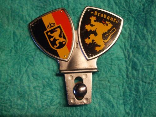 Radiatorkenteken voor auto - België Brabant, Verzamelen, Retro, Ophalen of Verzenden