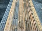 Tuinplank rhombusprofiel 400x14x2, Ophalen, Zo goed als nieuw