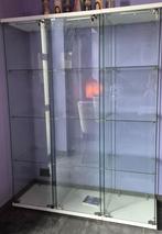 Vitrine kast, Huis en Inrichting, Kasten | Vitrinekasten, Ophalen, Minder dan 50 cm, Met deur(en), 150 tot 200 cm