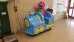 Kiddy ride barney on the train werkt op 1euro, Verzamelen, Automaten | Overige, Ophalen, Zo goed als nieuw