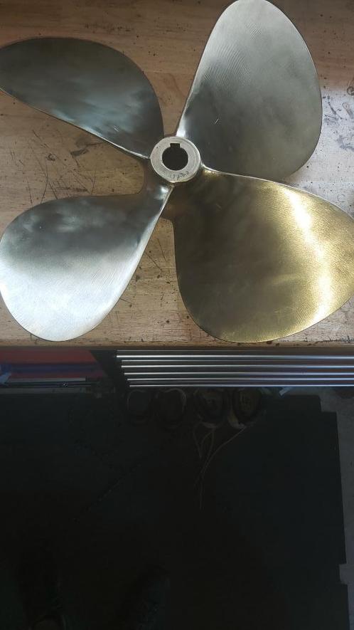 bronzen scheepsschroef opgekuist en vernist, Antiek en Kunst, Antiek | Brons en Koper, Brons, Ophalen
