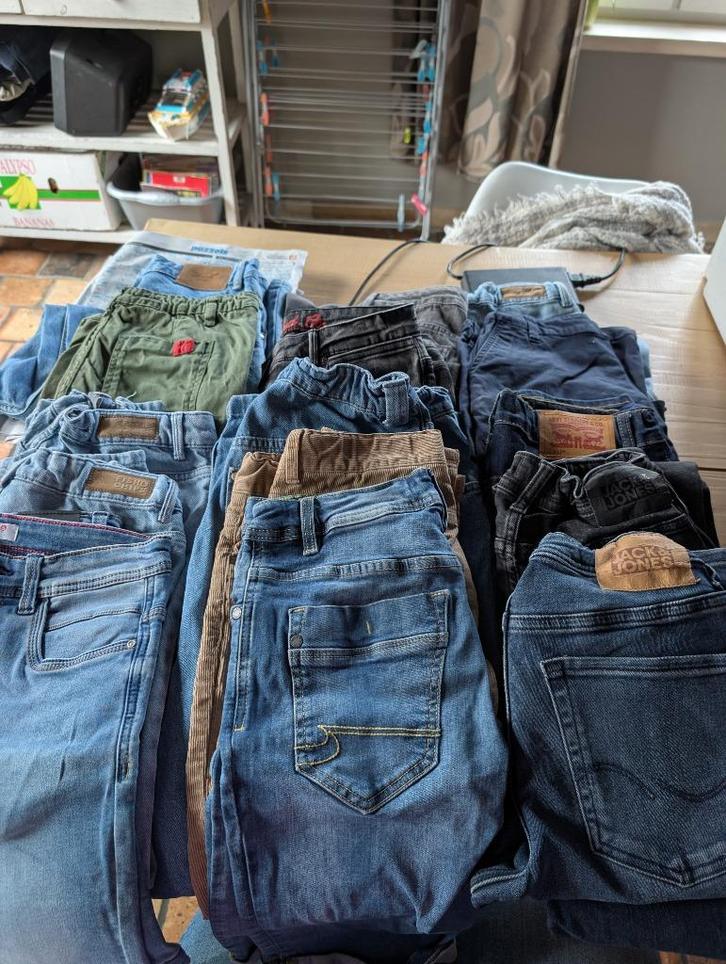 Jongens broeken 146 tot 164, Kinderen en Baby's, Kinderkleding | Maat 146, Gebruikt, Jongen, Broek, Ophalen