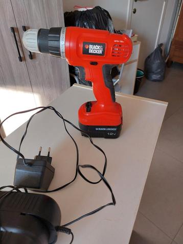 perceuse sans fil Black and Decker, Enlèvement ou Envoi, Utilisé