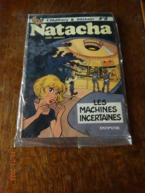 Bd -NATACHA - T9 - LES MACHINES INCERTAINES - EO - 1983, Livres, BD, Utilisé, Une BD, Enlèvement ou Envoi