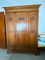 Antieke houten kast, Huis en Inrichting, Kasten | Kleerkasten, Ophalen, Gebruikt