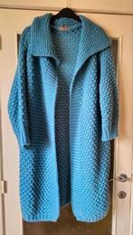 Lange vest, Ophalen, Blauw, Maat 42/44 (L), Black rose