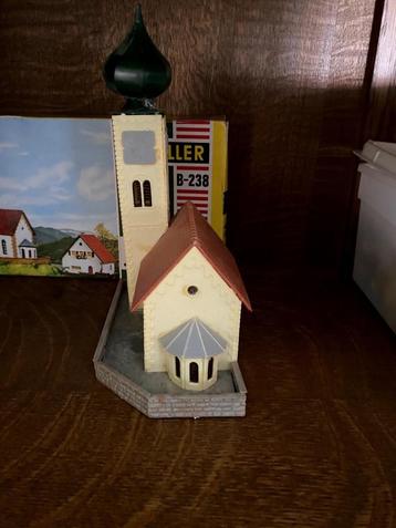 Fallermodel, Eglise vieux château, boutique, Enlèvement, Comme neuf, Pont, Tunnel ou Bâtiment, Autres marques