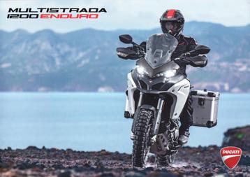Ducati Multistrada 1200 Enduro brochure.   beschikbaar voor biedingen