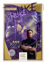 Wie heeft het lege doosje van de Luke Littler G1 Progody, Sport en Fitness, Darts, Ophalen, Zo goed als nieuw, Pijlen