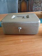 Vintage metalen koffertje, Ophalen of Verzenden, Gebruikt, Metaal of Blik
