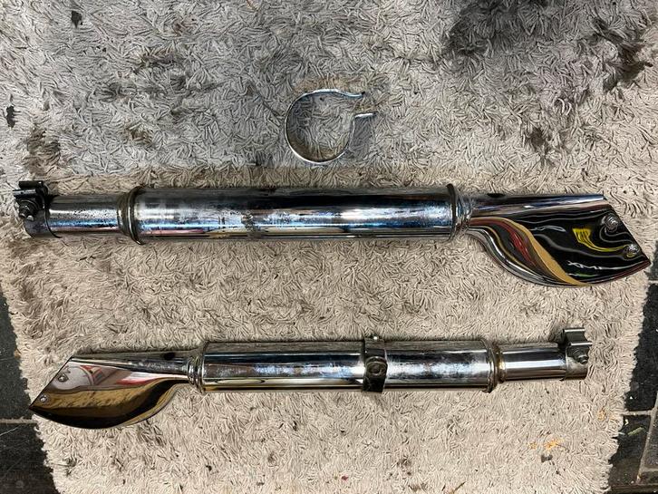 Fishtail uitlaatdempers, Motoren, Motoren | Harley-Davidson, Particulier, Ophalen