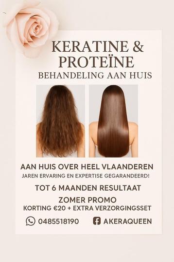 Beste keratine en proteïne behandeling!!! beschikbaar voor biedingen
