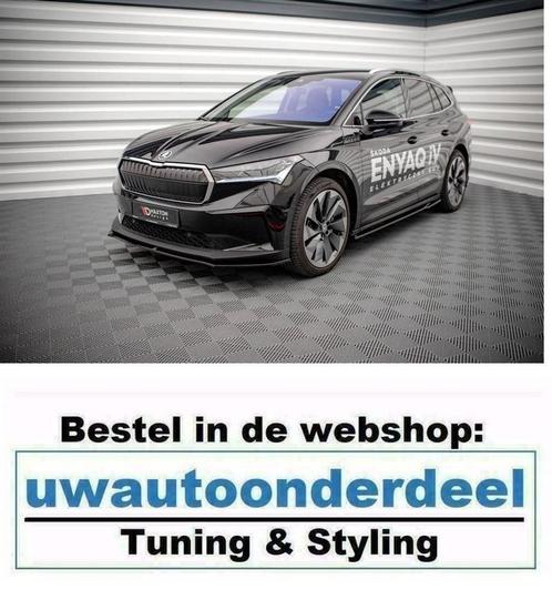 Maxton Design Skoda Enyaq EV Spoiler Lip Splitter, Auto-onderdelen, Overige Auto-onderdelen, Skoda, Nieuw, Ophalen of Verzenden