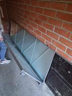 2 deuren van pax kasten ikea, Doe-het-zelf en Bouw, Deuren en Vliegenramen, Ophalen, Schuifdeur, Zo goed als nieuw, Glas