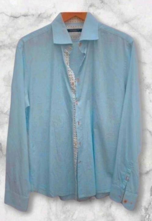 ✨️SALE‼️THE BLUEPRINT Overhemd Maat M In Topstaat✨️, Kleding | Heren, Overhemden, Zo goed als nieuw, Halswijdte 39/40 (M), Blauw