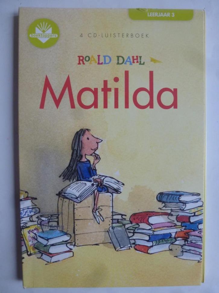 Mathilda, Roald Dahl, 4 CD luisterboek, Boeken, Kinderboeken | Jeugd | 10 tot 12 jaar, Gelezen, Fictie, Ophalen of Verzenden