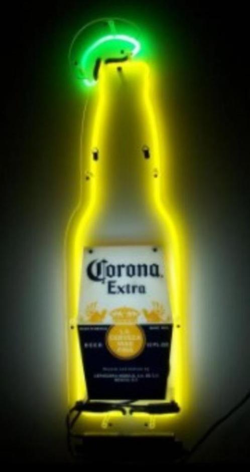 Corona bier neon en veel andere USA mancave decoratie neons, Collections, Marques & Objets publicitaires, Neuf, Table lumineuse ou lampe (néon)