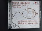 Sacd Philippe Herreweghe Schubert no.9, Cd's en Dvd's, Cd's | Klassiek, Ophalen of Verzenden, Zo goed als nieuw