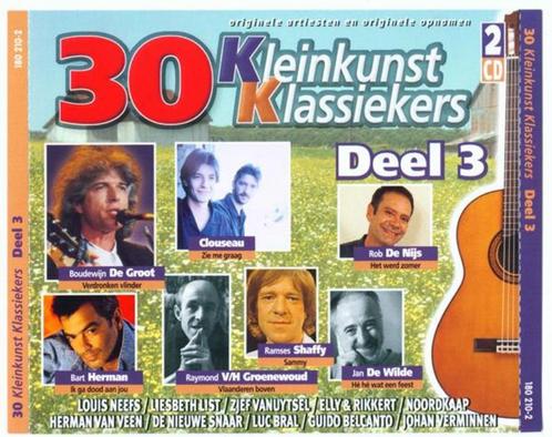 30 Kleinkunst Klassiekers Deel 3, CD & DVD, CD | Néerlandophone, Comme neuf, Pop, Enlèvement ou Envoi