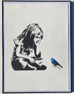 BANKSY: XXL-lithografie 56 bij 76 cm. Beperkte oplage, Antiek en Kunst, Kunst | Litho's en Zeefdrukken, Ophalen of Verzenden