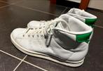 Adidas Stan Smith Mid model 44 2/3 (zeldzaam) d, Kleding | Heren, Schoenen, Ophalen, Wit, Zo goed als nieuw, Adidas