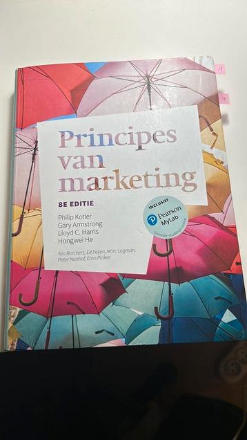 Principes van marketing beschikbaar voor biedingen
