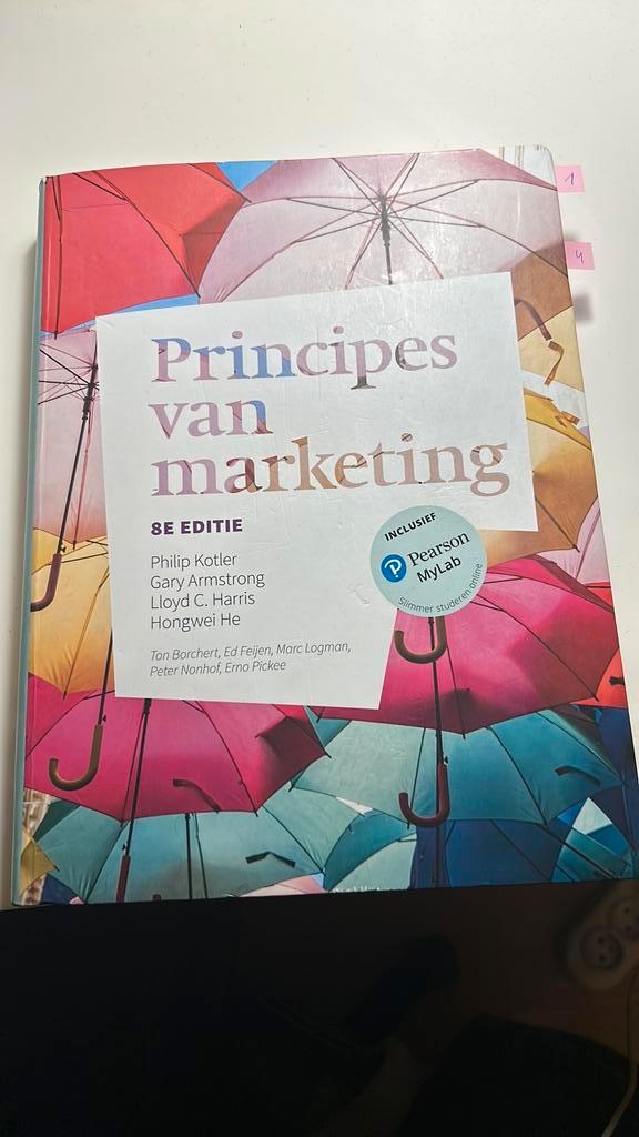 Principes van marketing, Boeken, Schoolboeken, Nederlands, Ophalen