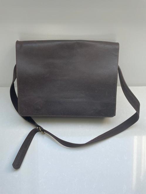 Een lederen werk/schooltas van Arthur & Aston, Handtassen en Accessoires, Tassen | Schoudertassen, Gebruikt, Ophalen of Verzenden