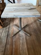 Terrastafeltjes te koop, Ophalen, Gebruikt, Aluminium