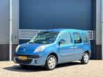Renault Kangoo Family 1.6-16V Authentique bj.2011 Airco|Navi, Auto's, Monovolume, Navigatiesysteem, Blauw, 180 g/km
