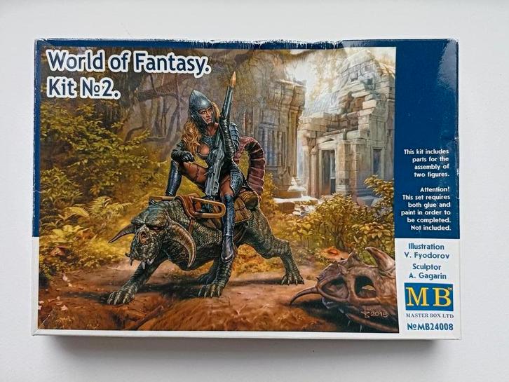 Kit Master Box World of Fantasy n° 2 (1/24), Hobby & Loisirs créatifs, Modélisme | Figurines & Dioramas, Utilisé, Enlèvement ou Envoi