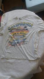 Vintage t-shirt homme  bershka taille S california, Ophalen of Verzenden, Gedragen