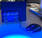 Gaming Muis + Muismat, Computers en Software, Muizen, Ophalen, Zo goed als nieuw, Muis, Gaming muis