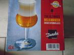 VERRES DEGUSTATION BIERES"DUROBOR"BELGIAN BEER-S0IGNIES, Antiquités & Art, Enlèvement ou Envoi