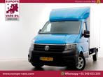 Volkswagen Crafter 35 2.0 TDI E6 Bakwagen met achterdeuren 2, Auto's, Bestelwagens en Lichte vracht, Centrale vergrendeling, Blauw