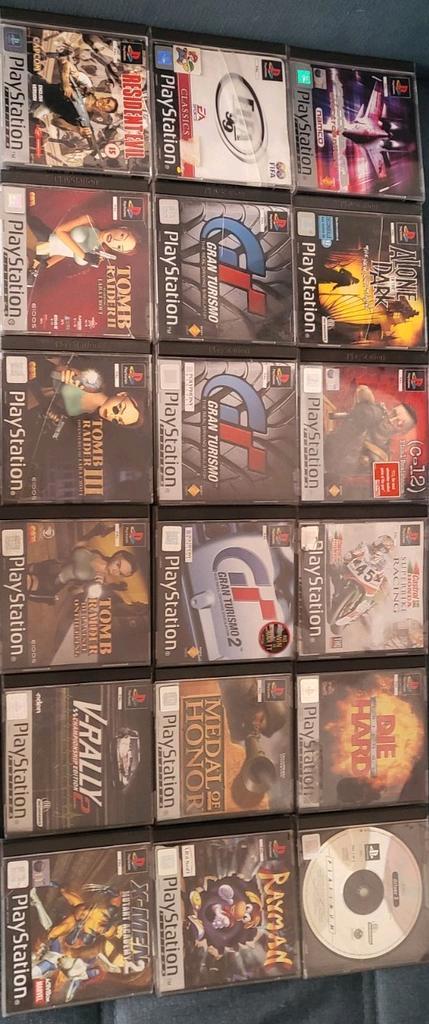 Laagste prijzen, 17 PlayStation 1 spellen, Games en Spelcomputers, Games | Sony PlayStation 1, Zo goed als nieuw, Ophalen of Verzenden